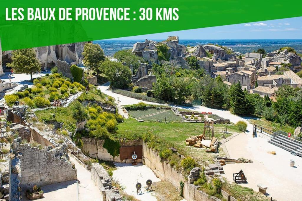 דירות Villeneuve-lès-Avignon La Glycine - Parking Gratuit - Ac Clim - Cour Prive - מראה חיצוני תמונה